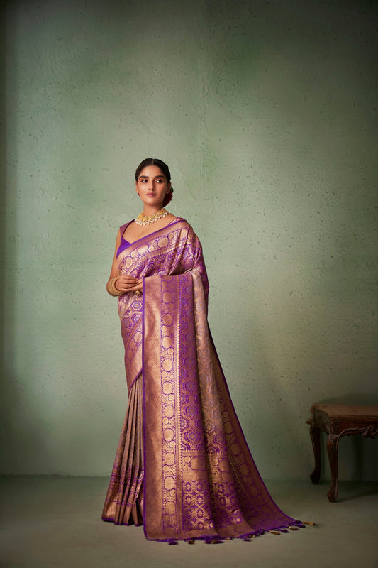 Bandhani Raw Silk