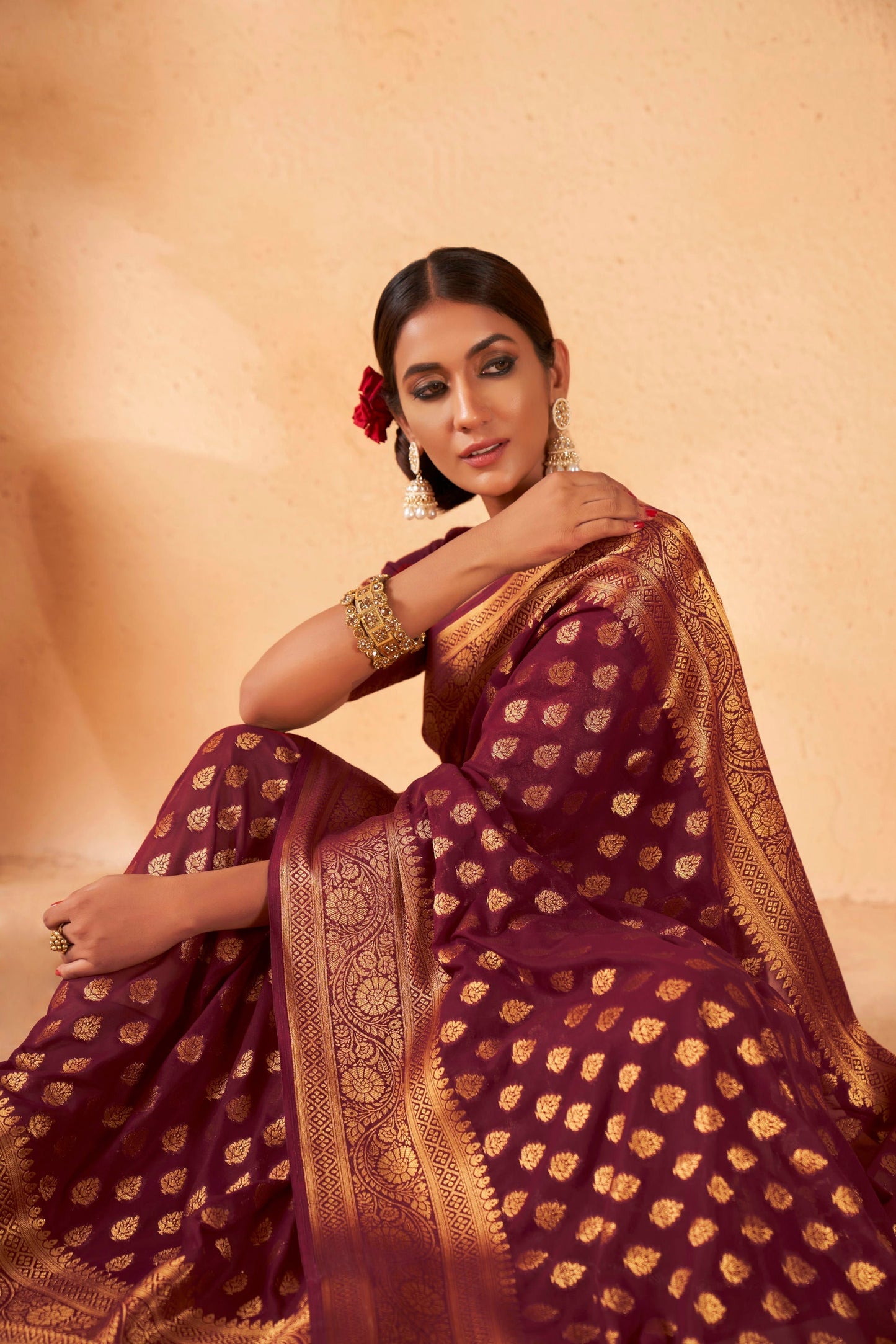 Georgette saree