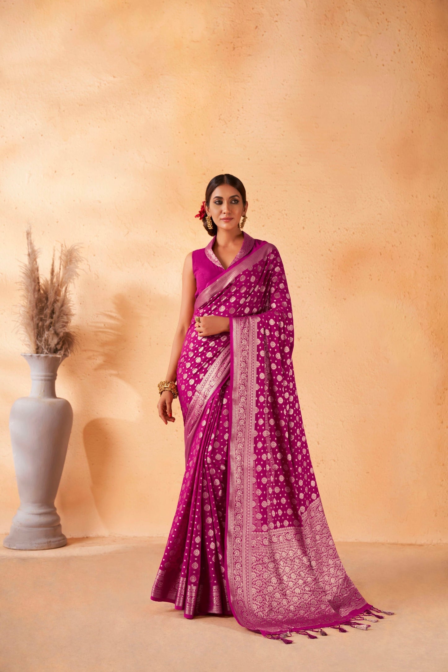 Georgette saree