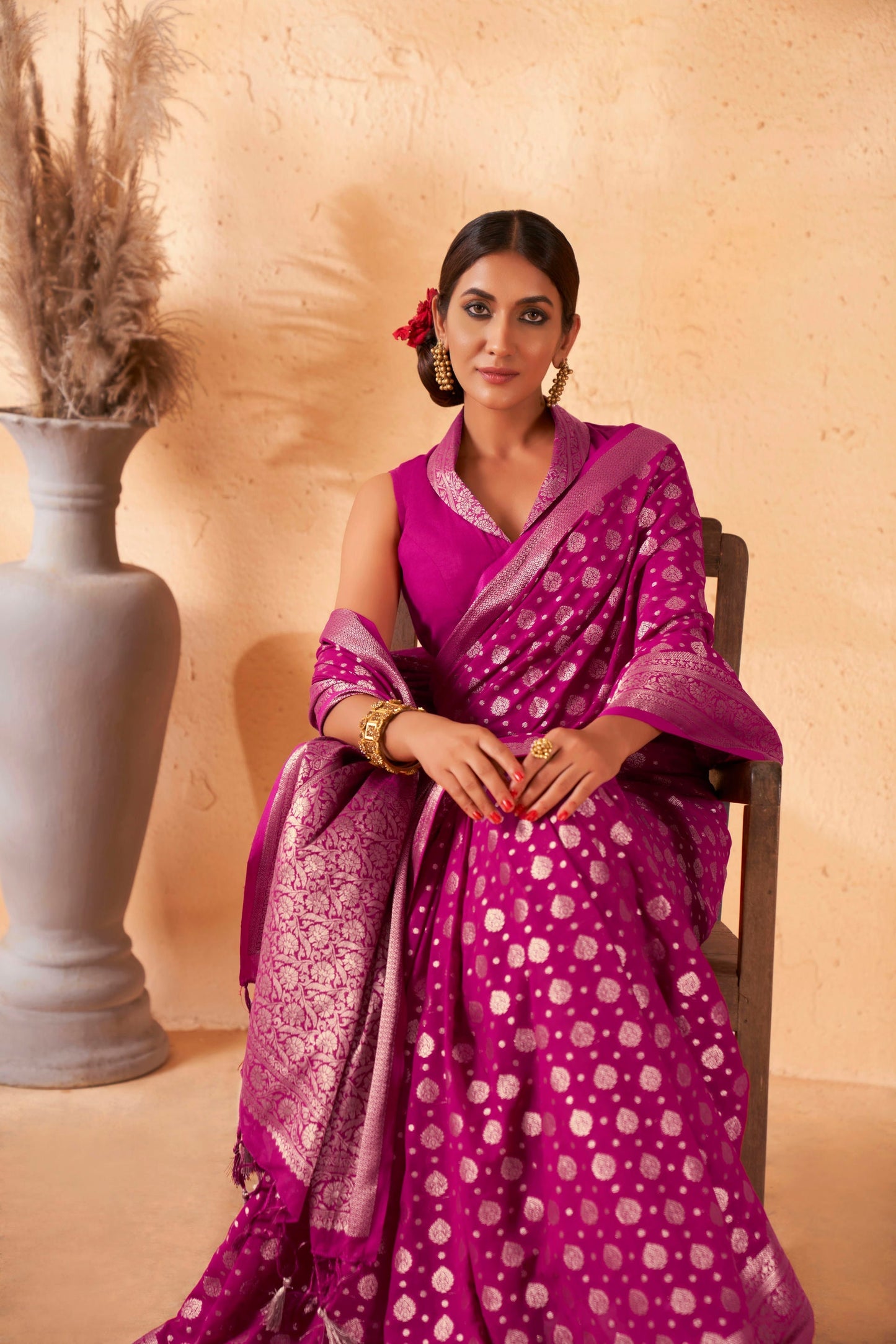 Georgette saree