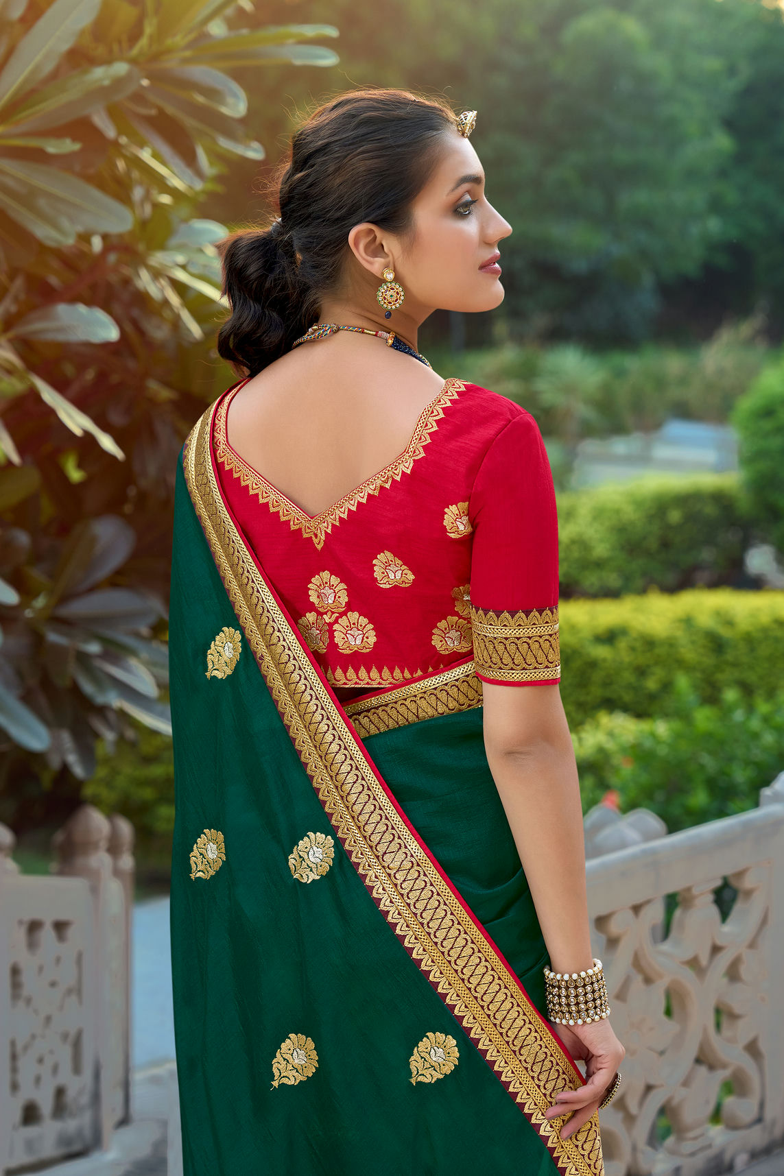 Vichitra Silk Saree