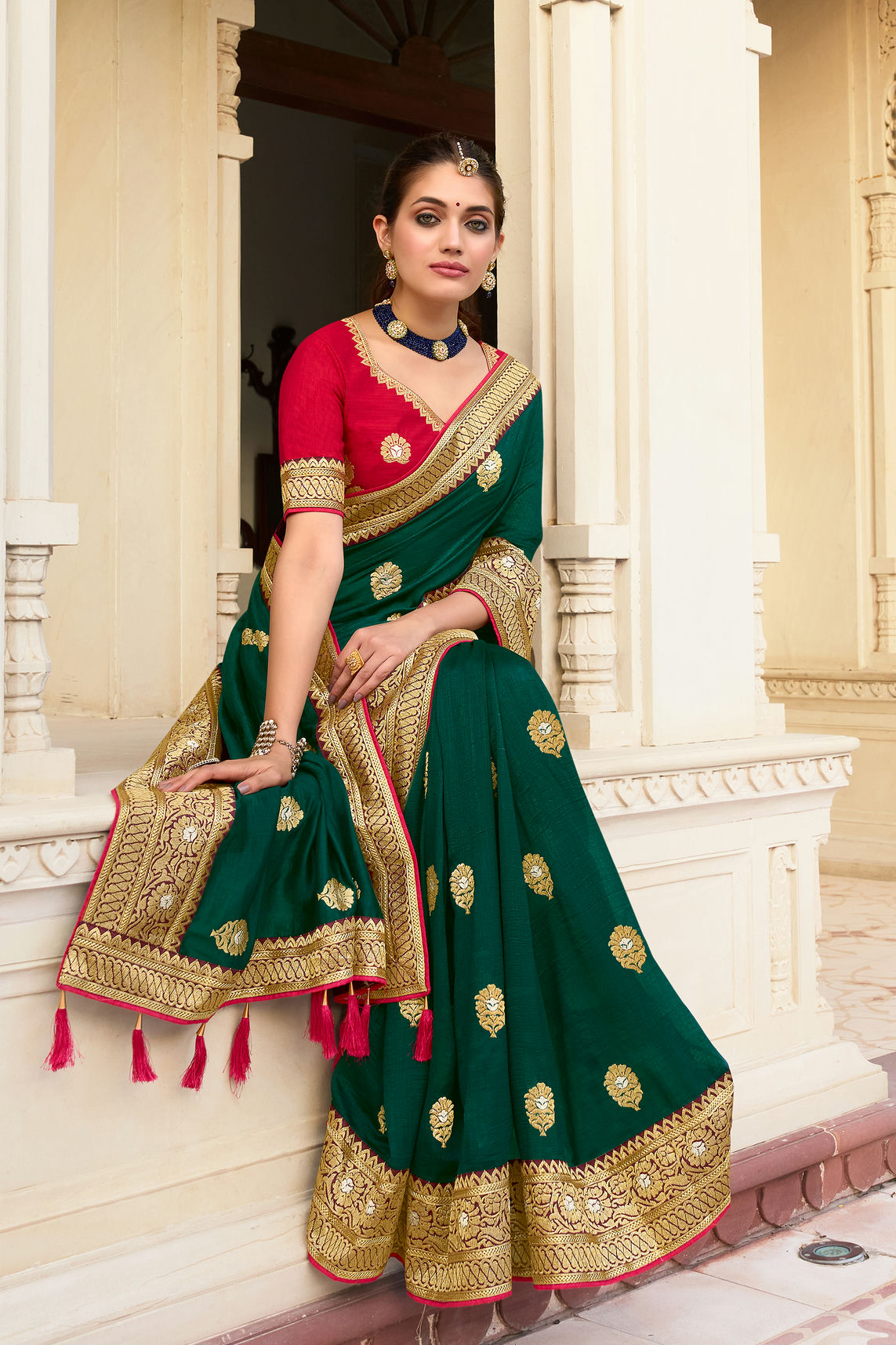 Vichitra Silk Saree