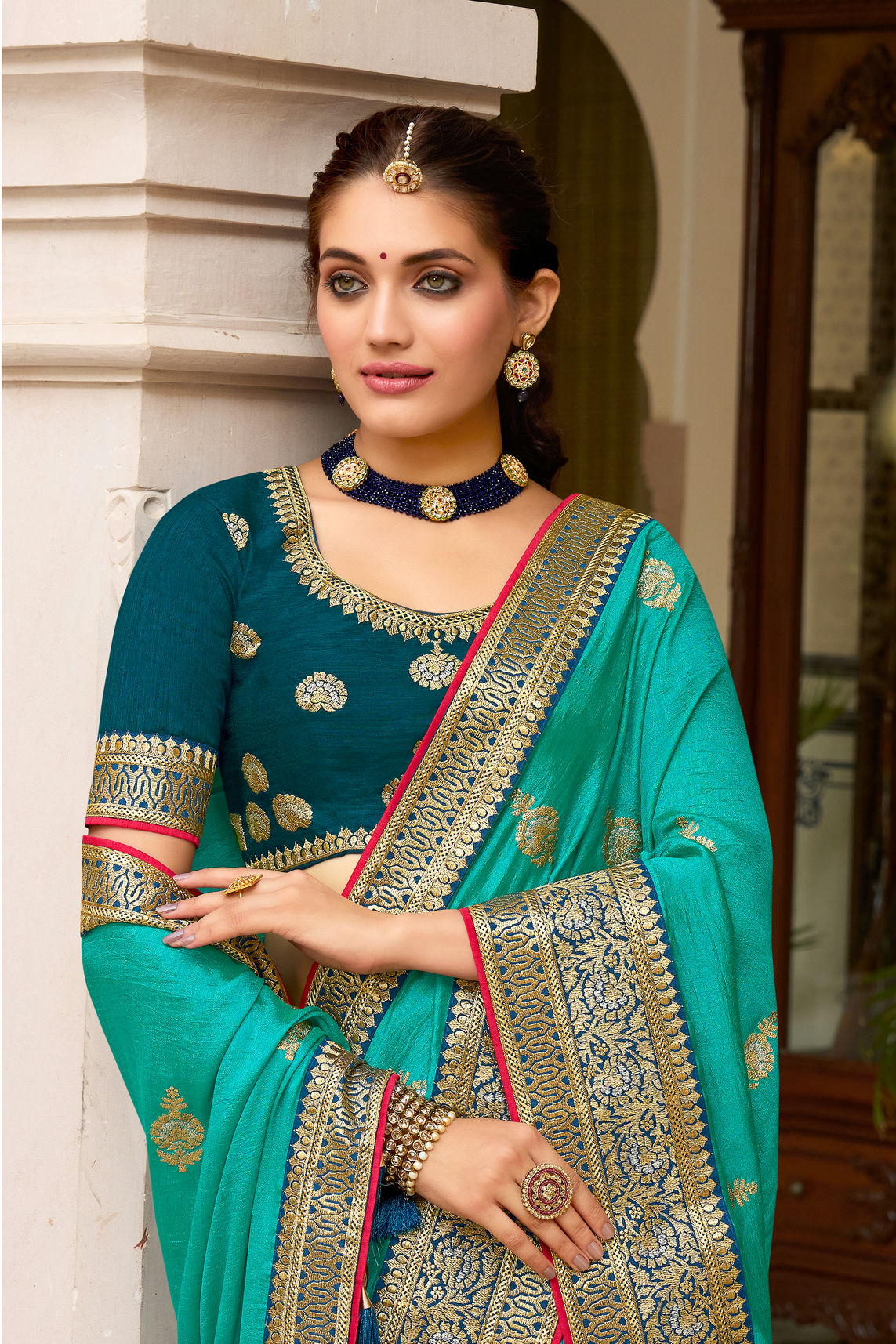 Vichitra Silk Saree