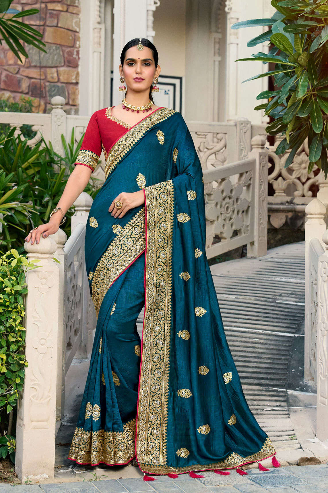 Vichitra Silk Saree