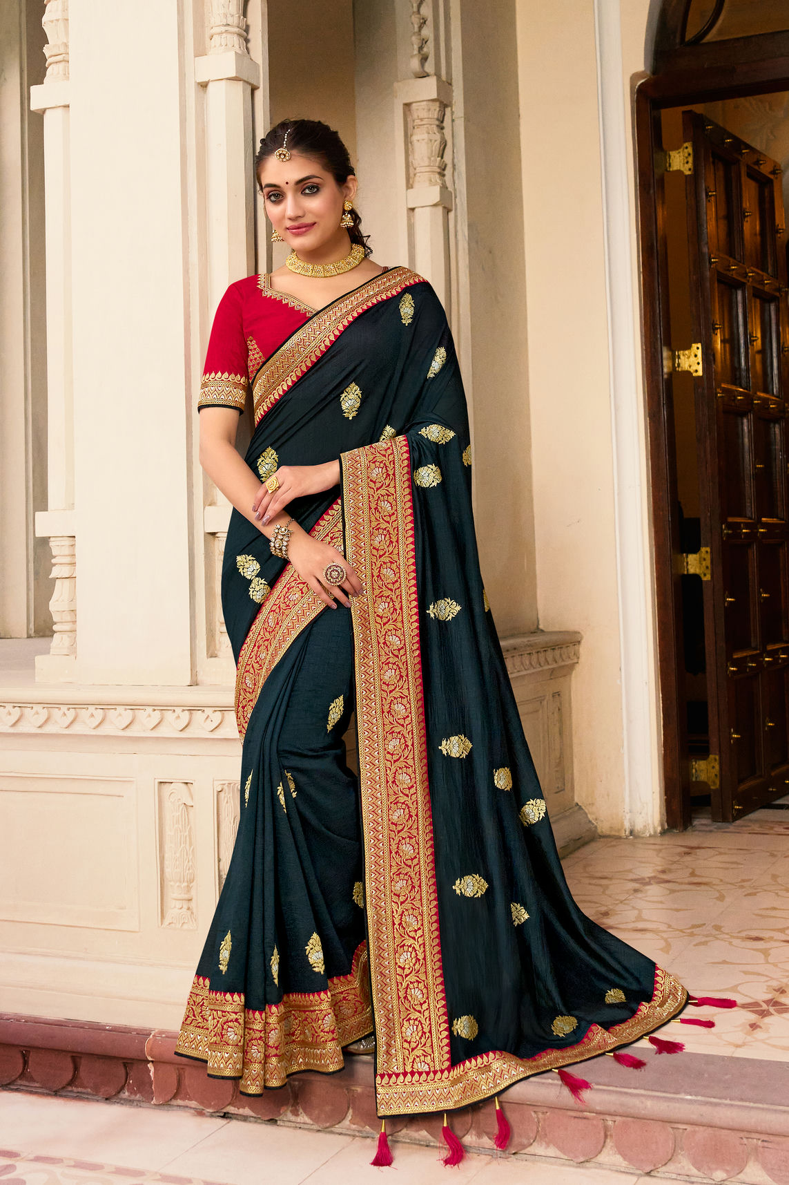 Vichitra Silk Saree