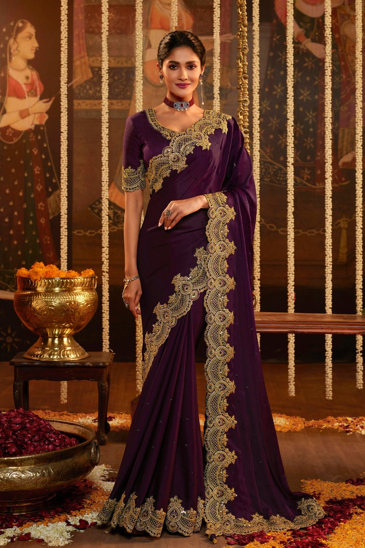 Pure Georgette Silk Saree