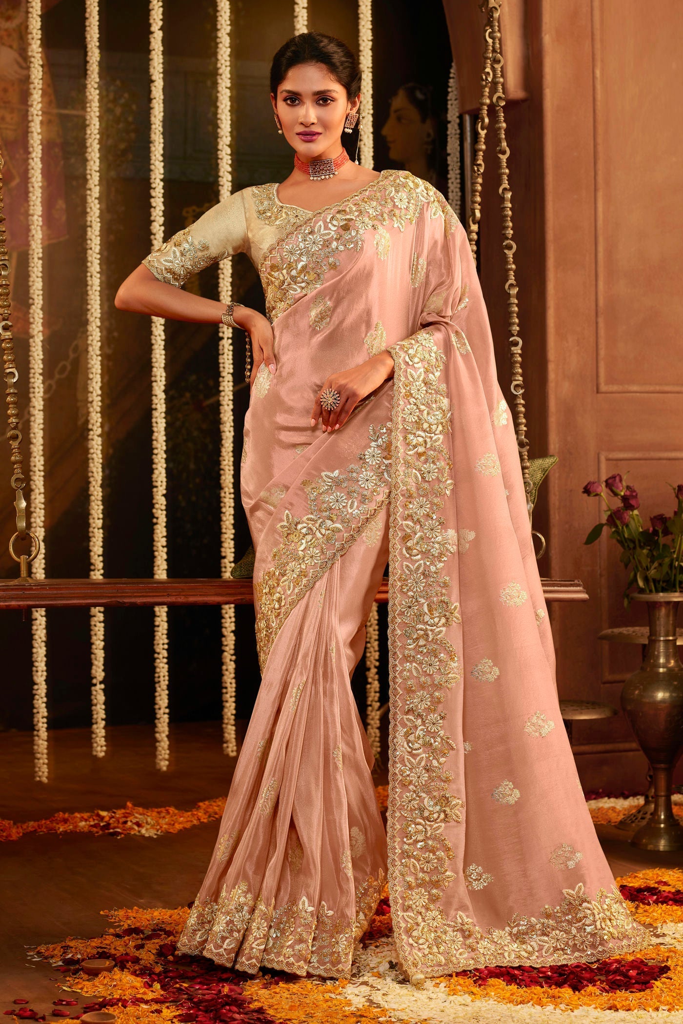 Pure Georgette Silk Saree