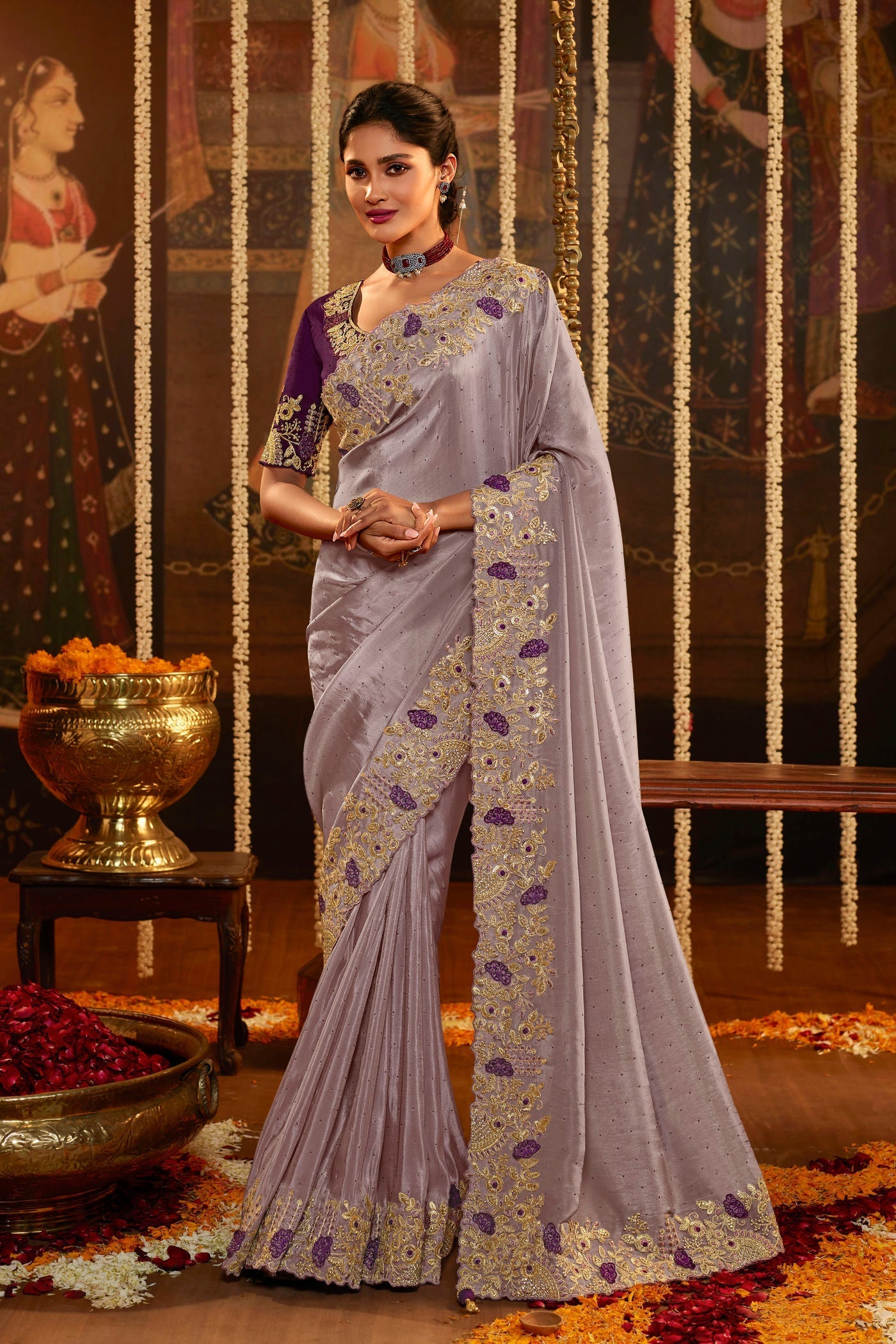 Pure Georgette Silk Saree