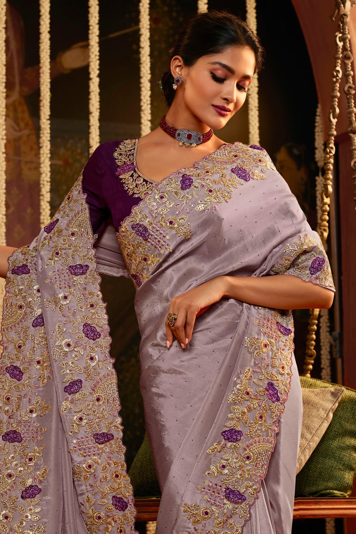 Pure Georgette Silk Saree