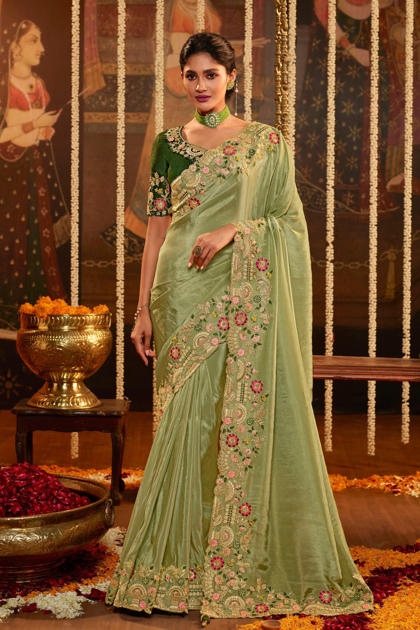 Pure Georgette Silk Saree