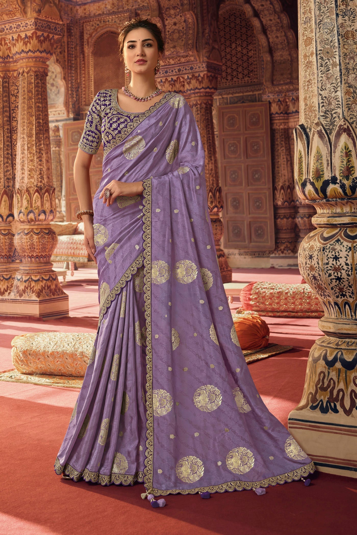 Viscose Silk saree