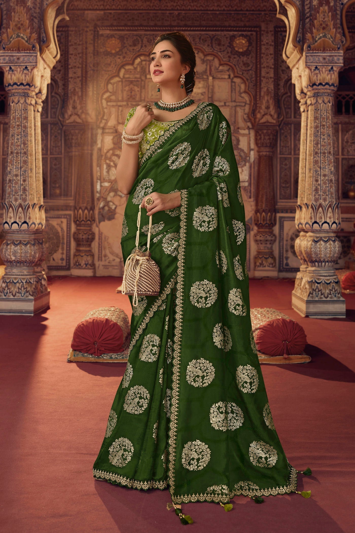 Viscose Silk saree