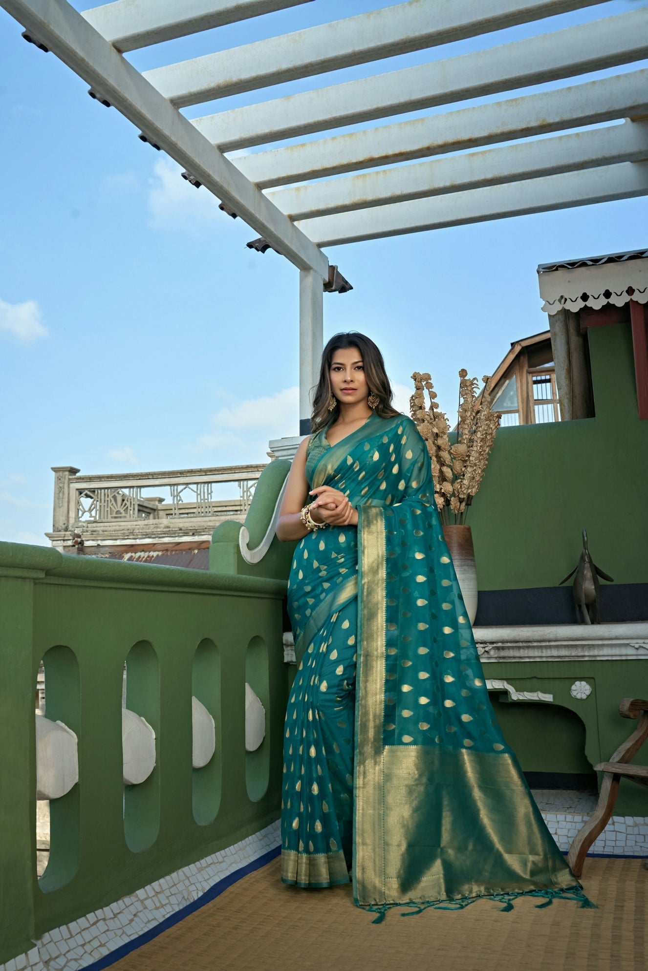 Organza Silk Saree