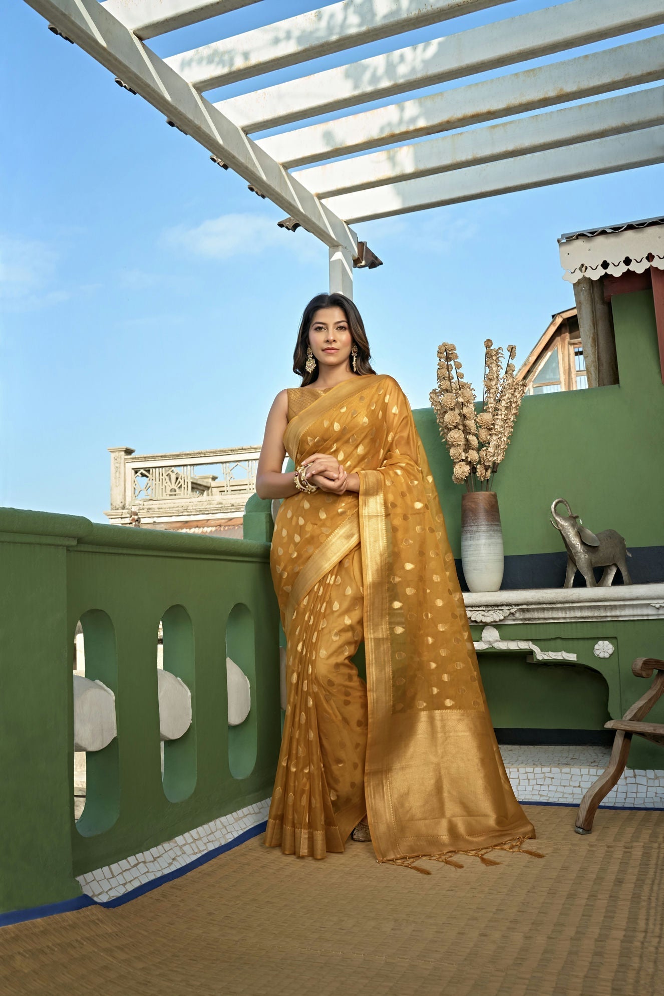 Organza Silk Saree